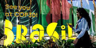 Divulgação da COP30 no Brasil. Fonte: Associación Almendrón