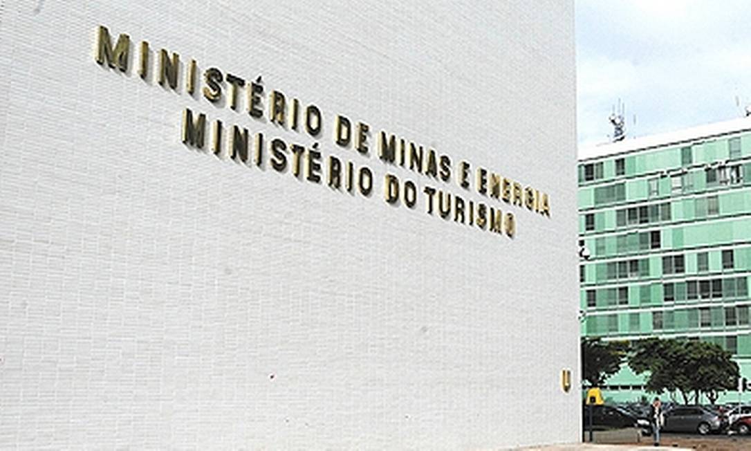 Fachada do Ministério de Minas e Energia. Fonte: O Globo
