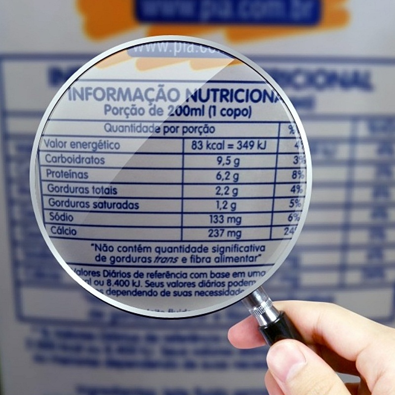 Rotulagem e embalagem de alimentos