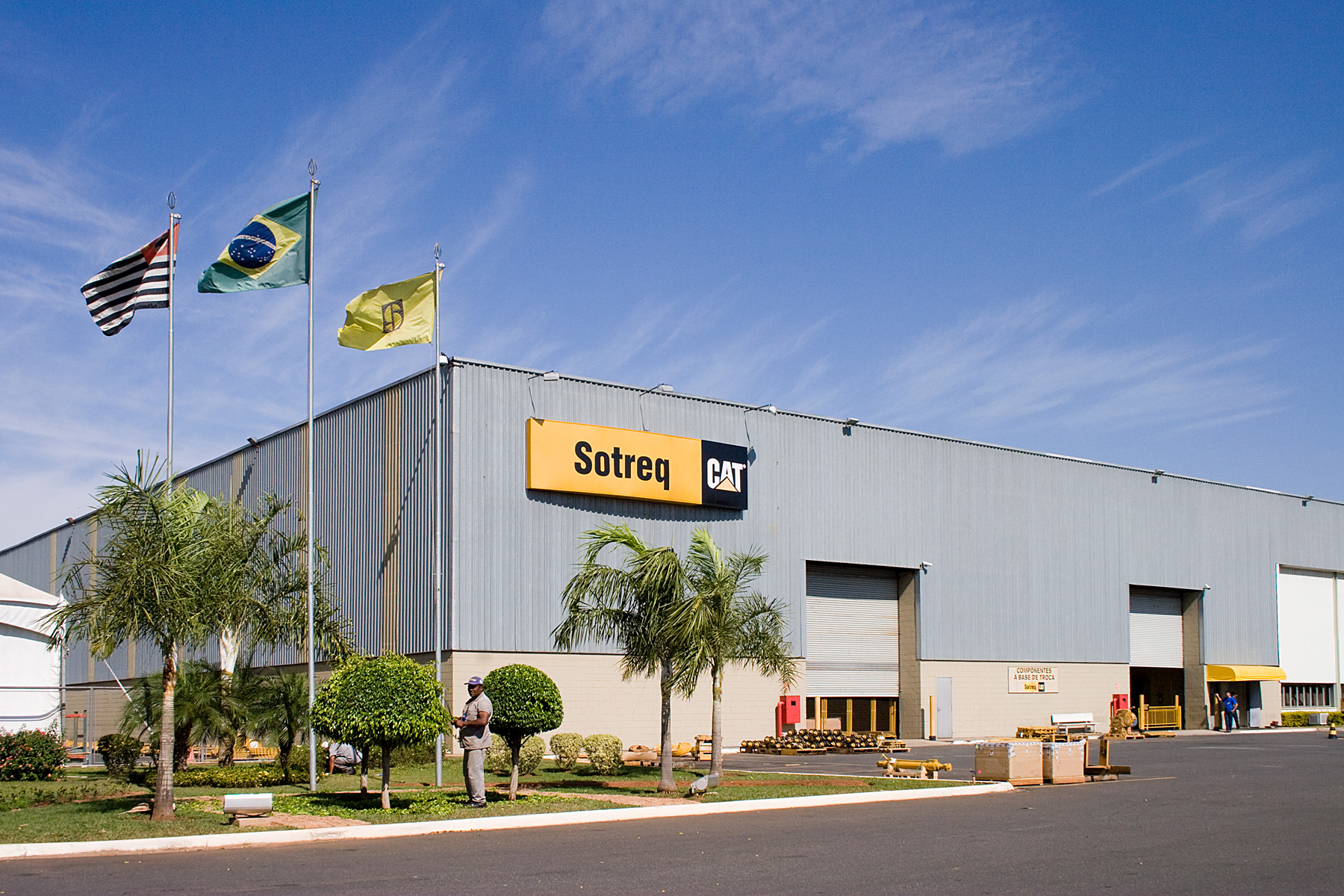 Unidade da Sotreq/Caterpillar. Fonte PPR Visani