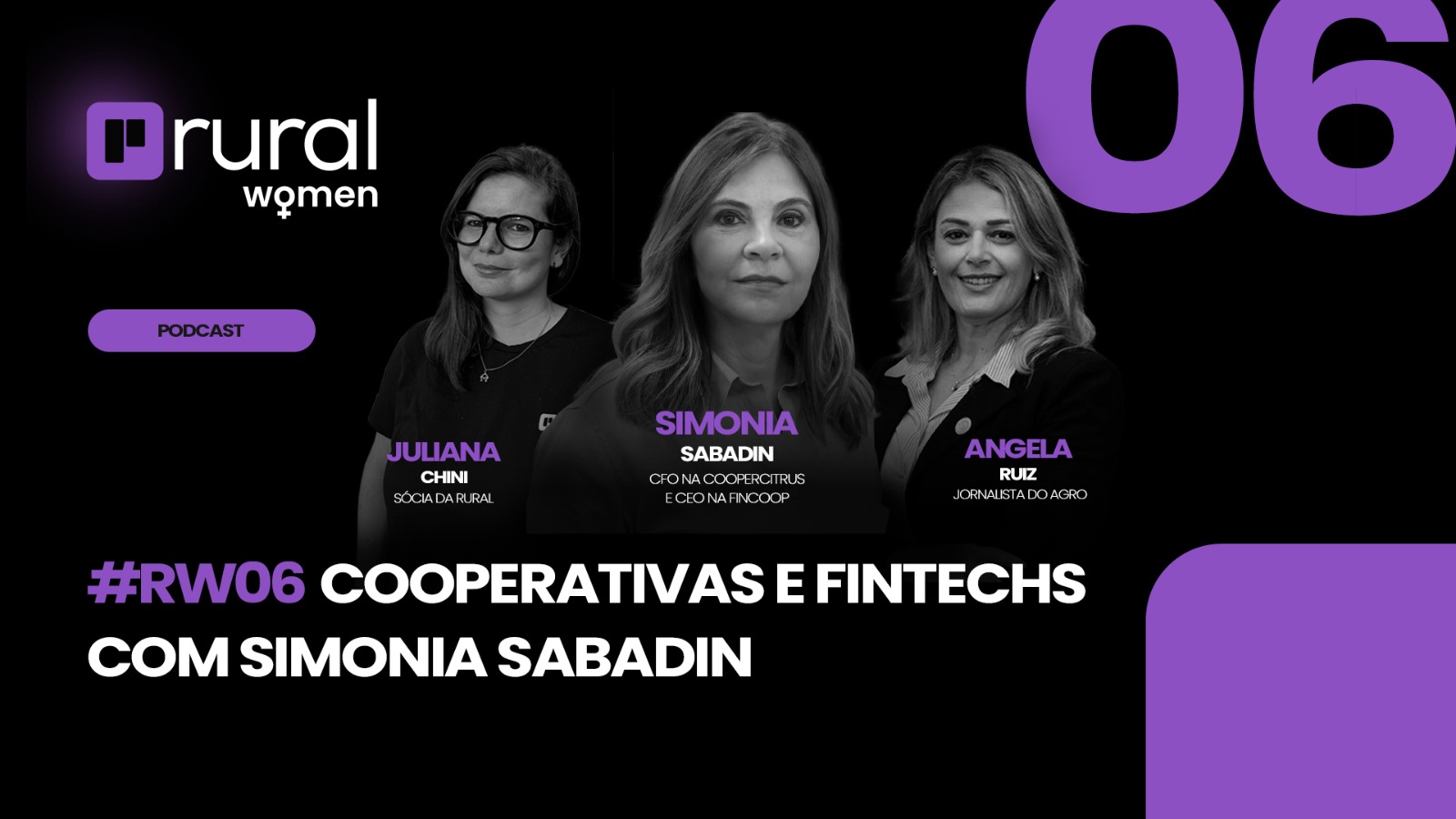 Rural Women Podcast - Episódio 06 - Cooperativas e Fintechs com Simonia Sabadin
