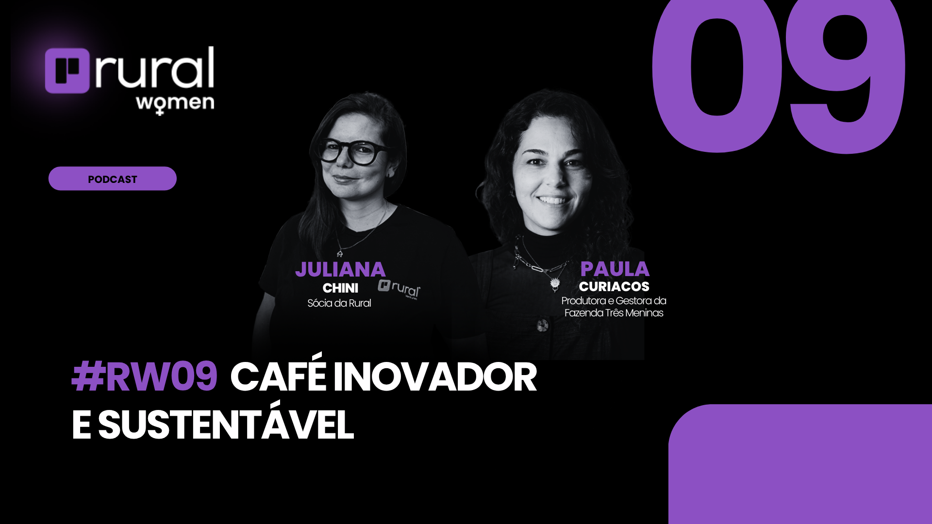 #09: Café inovador e sustentável com Paula Curiacos (Fazenda Três Meninas)