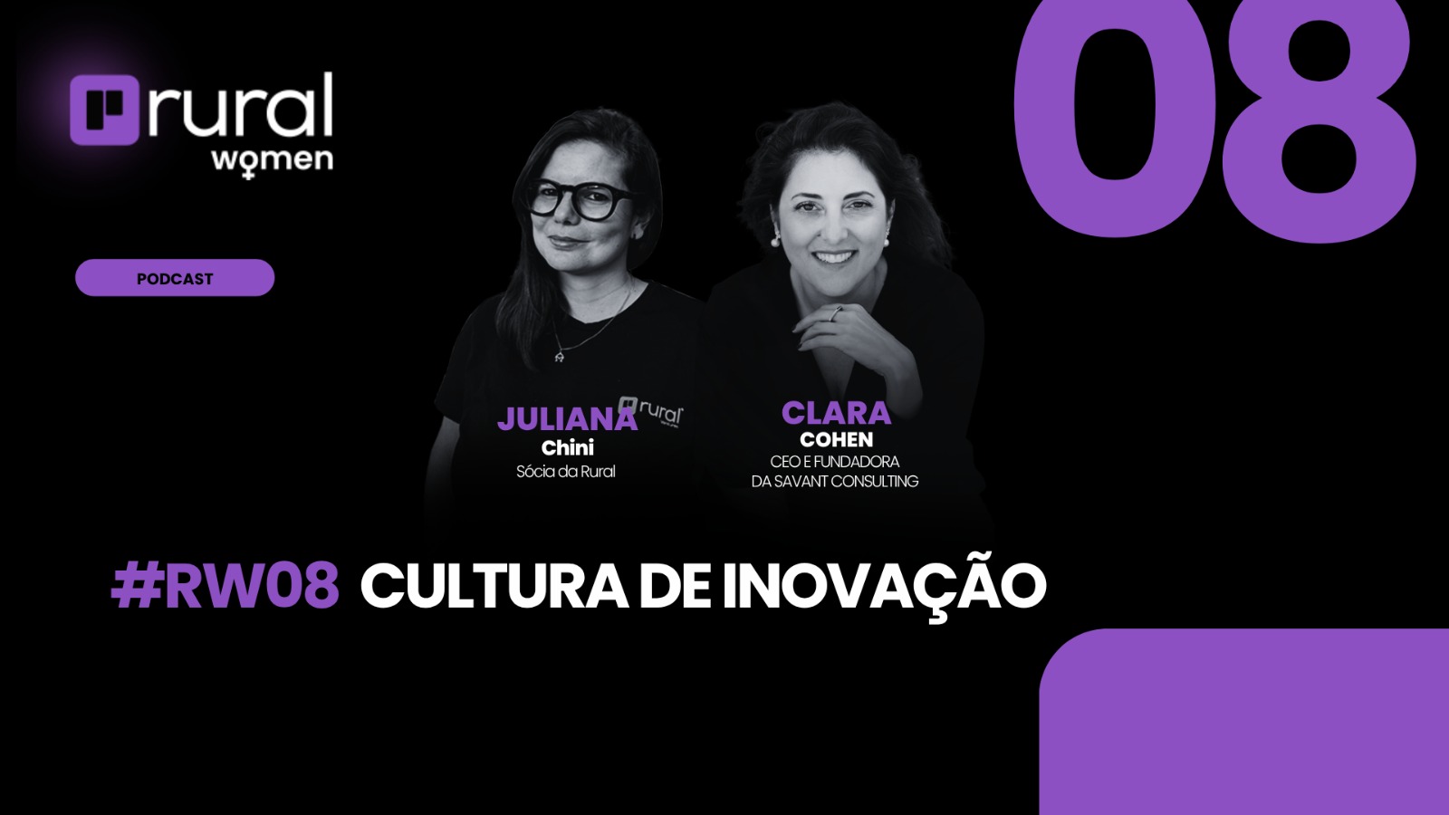 #08: Cultura de Inovação e o Fator Humano com Clara Cohen