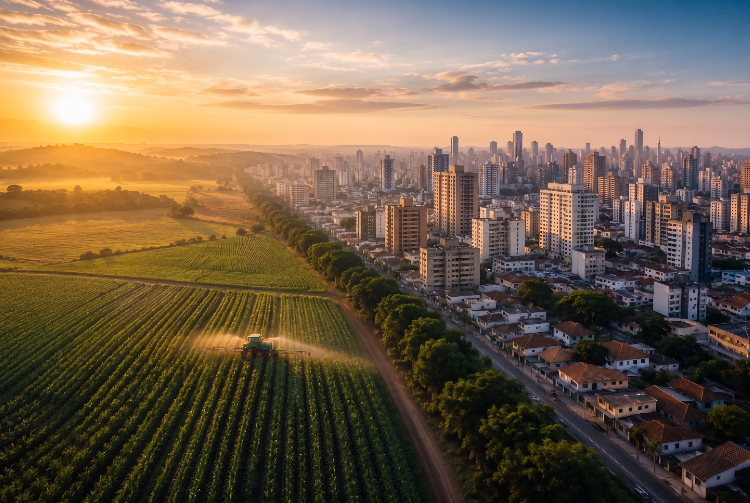 Climatologia de Borda: quando a cidade começa a mudar o clima da lavoura