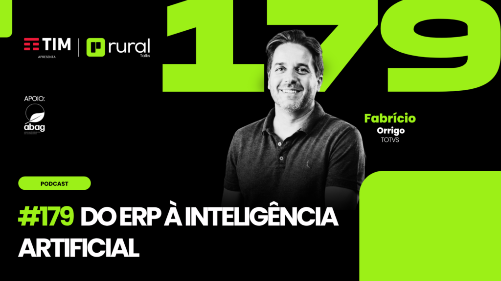 #RT179 Inteligência artificial no agronegócio do ERP aos dados integrados