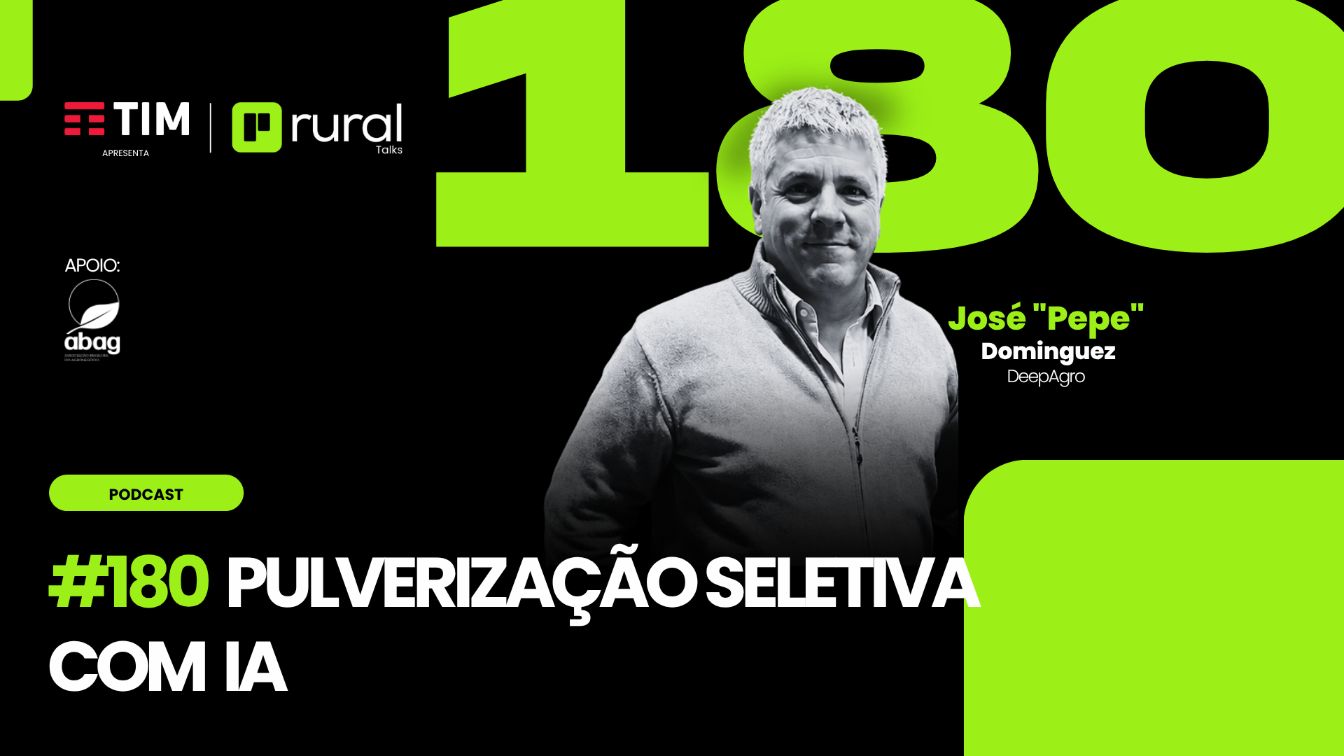 #RT180: Pulverização seletiva com IA na DeepAgro