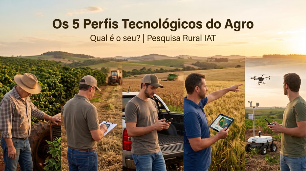 Os 5 perfis tecnológicos do agro qual é o seu