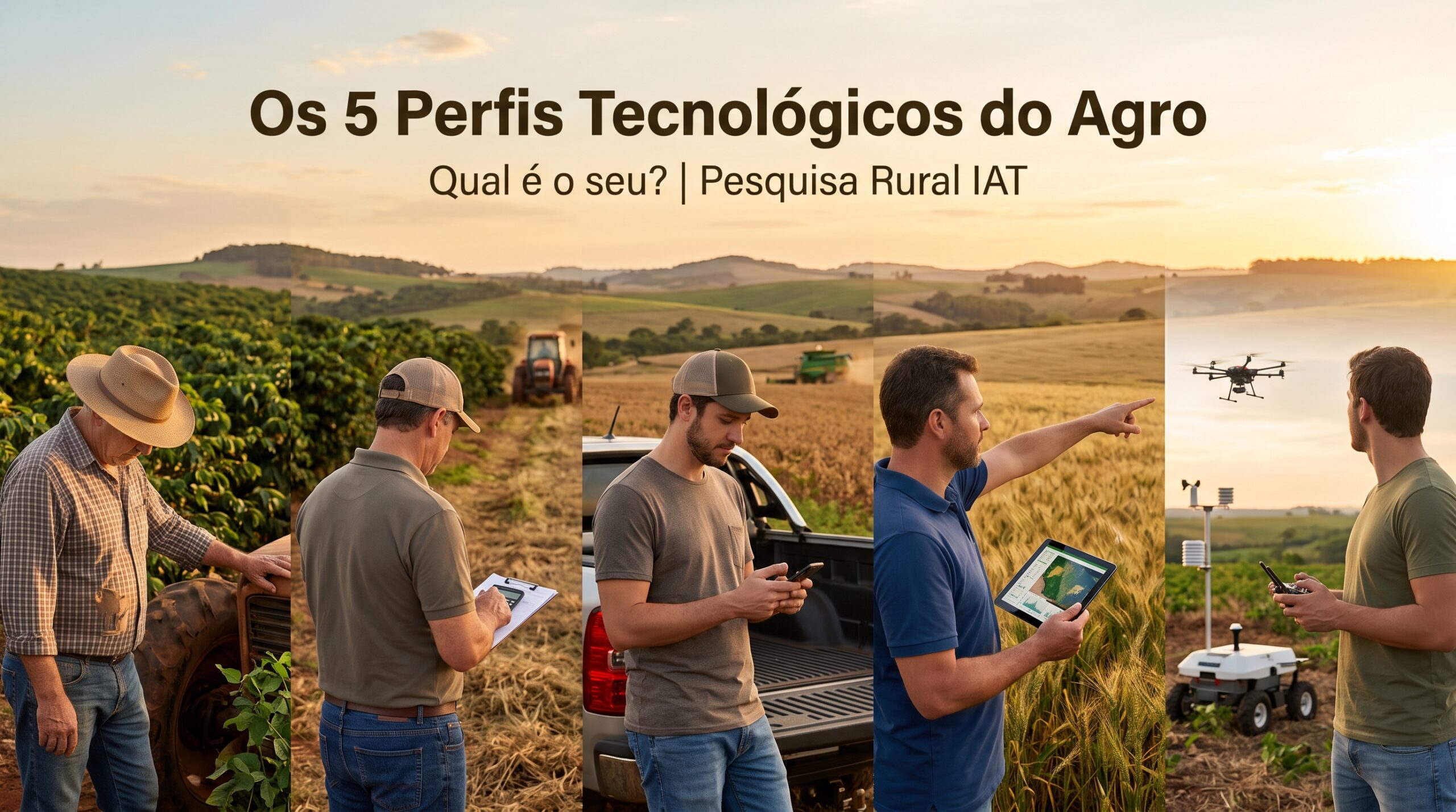 Os 5 perfis tecnológicos do agro: qual é o seu?